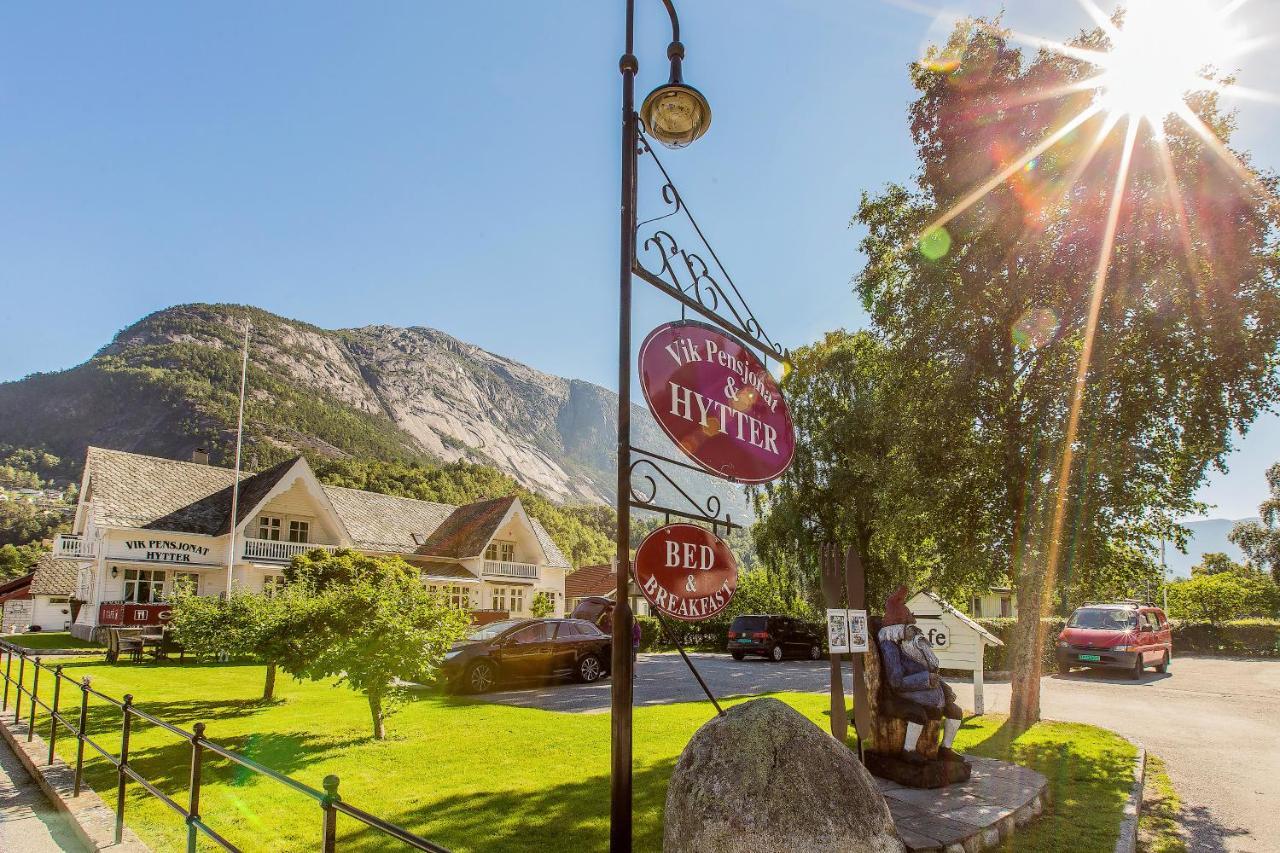 Vik Pensjonat Eidfjord Kültér fotó